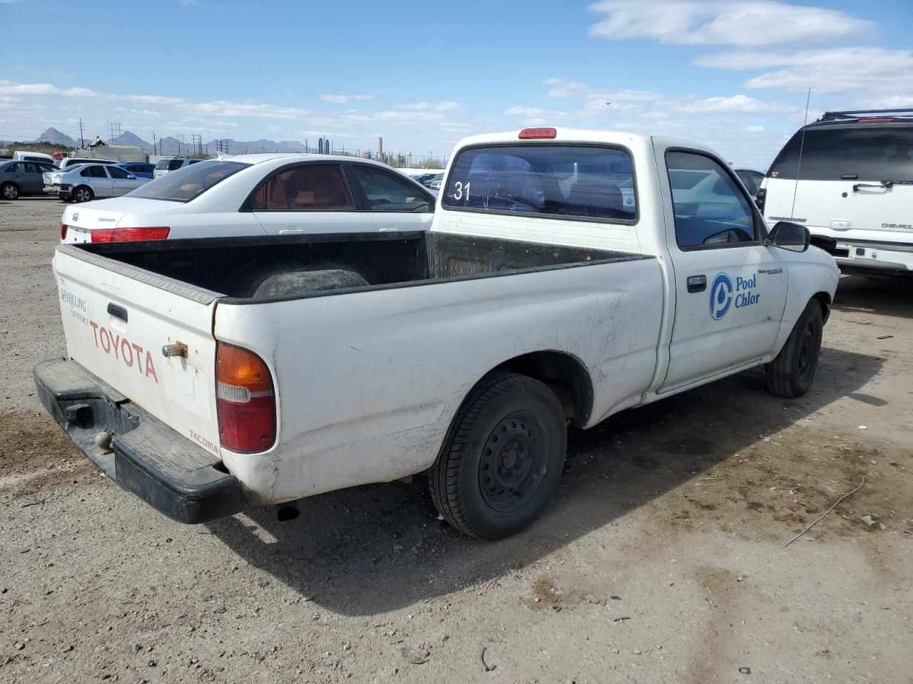 1996 Toyota Tacoma VIN 4TANL42N7TZ195605 Copart auction photo, front end / mechanical damage thumbnail 3