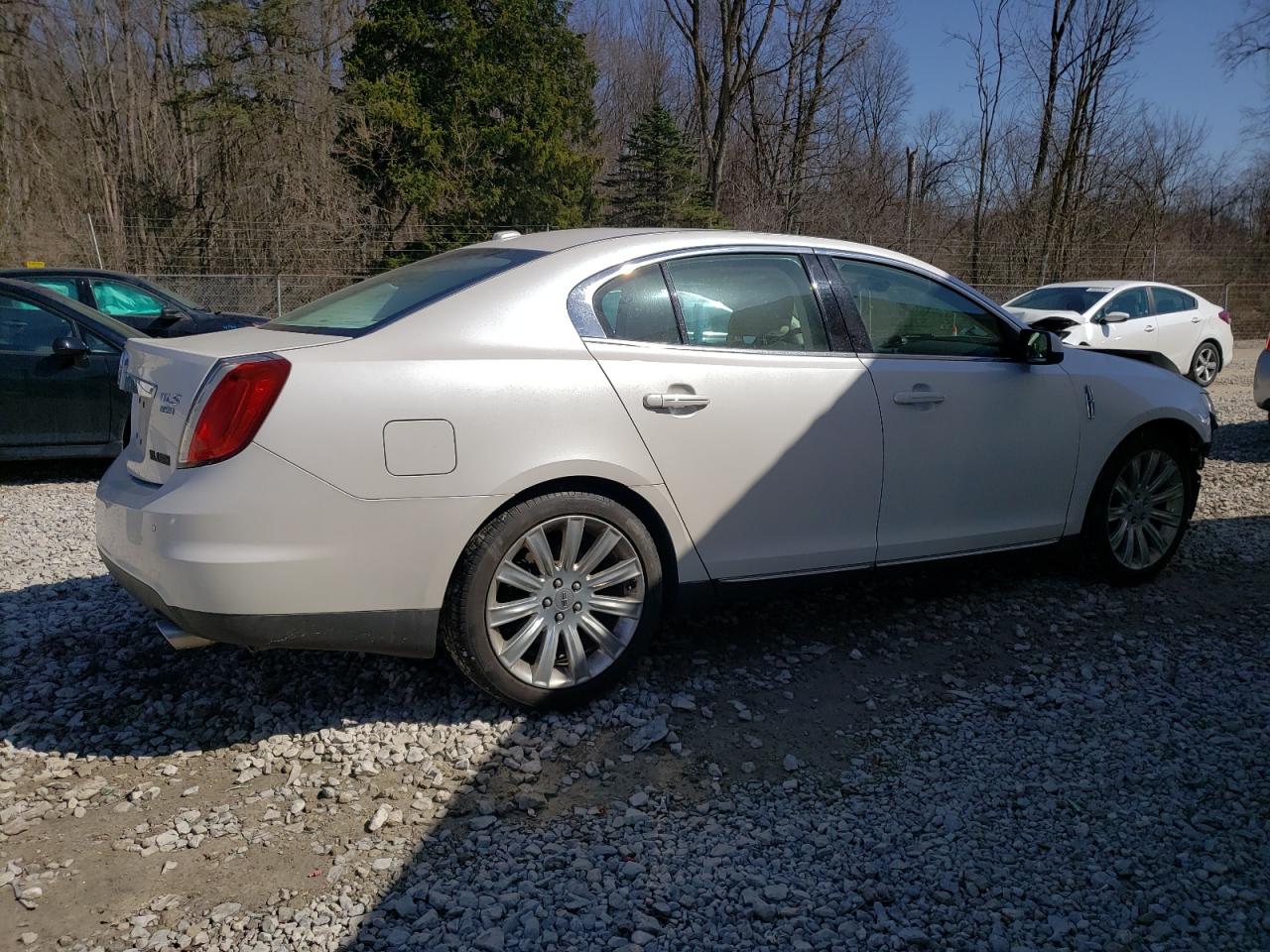 2012 Lincoln MKS VIN 1LNHL9ER0CG801542 Copart auction photo, front end damage thumbnail 3