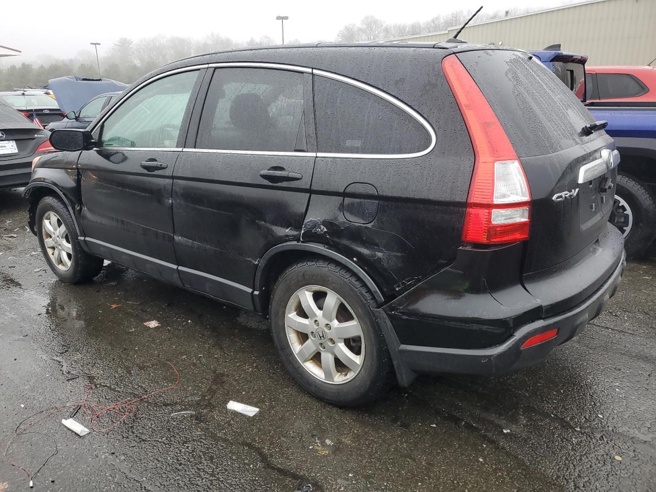 2009 Honda CR-V VIN JHLRE48749C002849 Copart auction photo, front end / rear end damage thumbnail 2