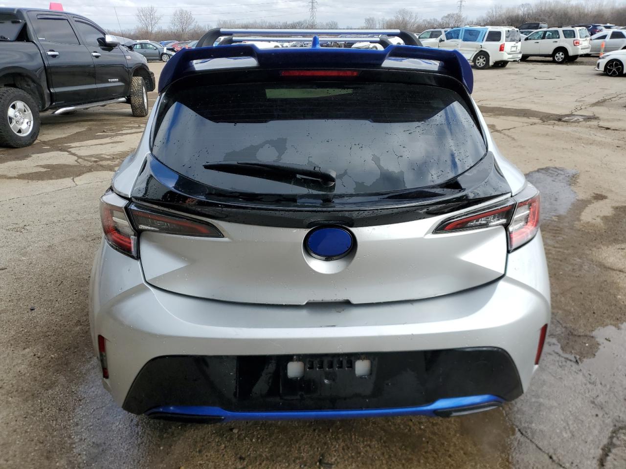 2019 Toyota Corolla VIN JTNK4RBE6K3010314 Copart auction photo, front end / rear end damage thumbnail 6