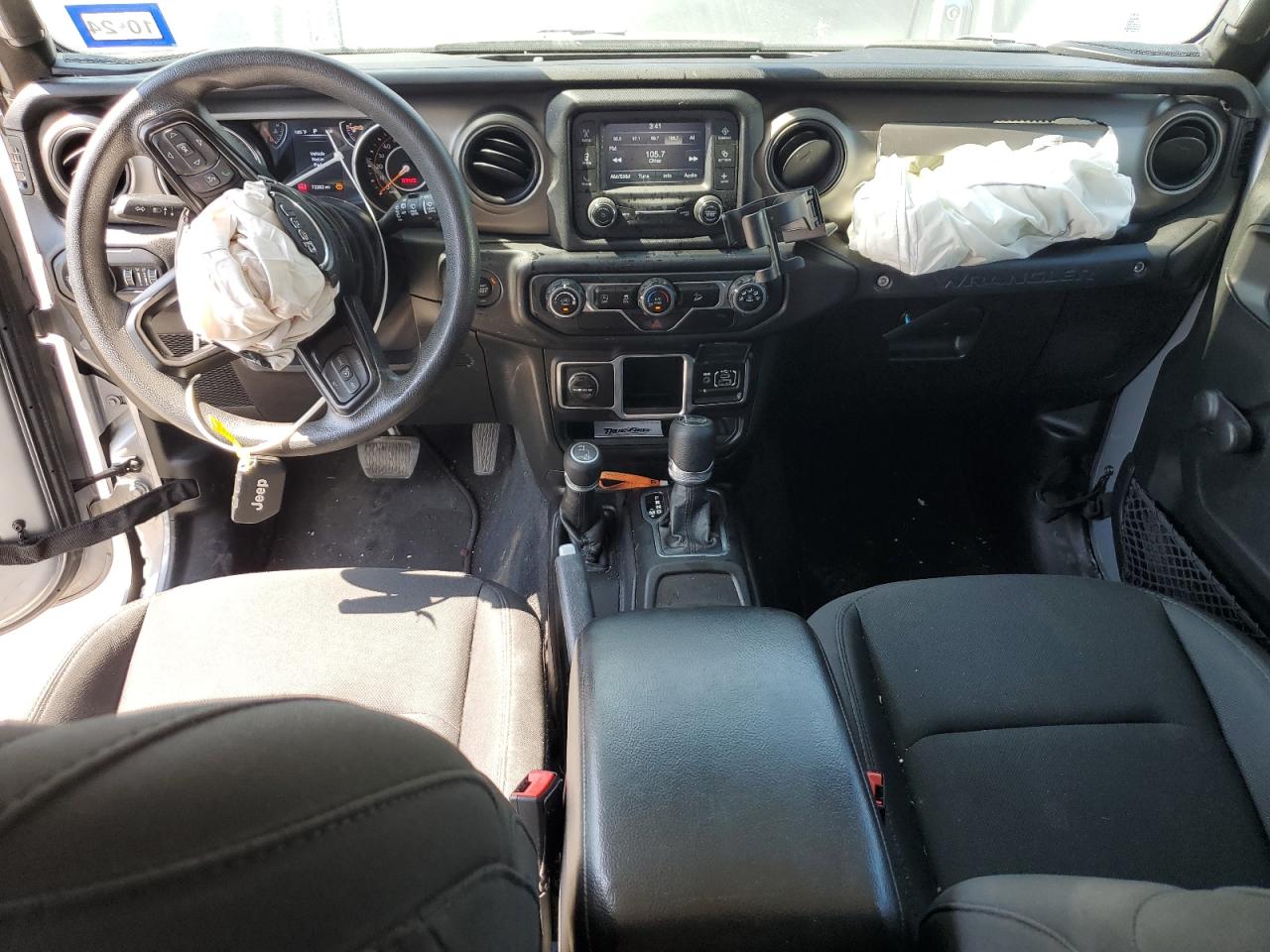 2018 Jeep Wrangler VIN 1C4HJXDN9JW232609 Copart auction photo, front end damage thumbnail 8