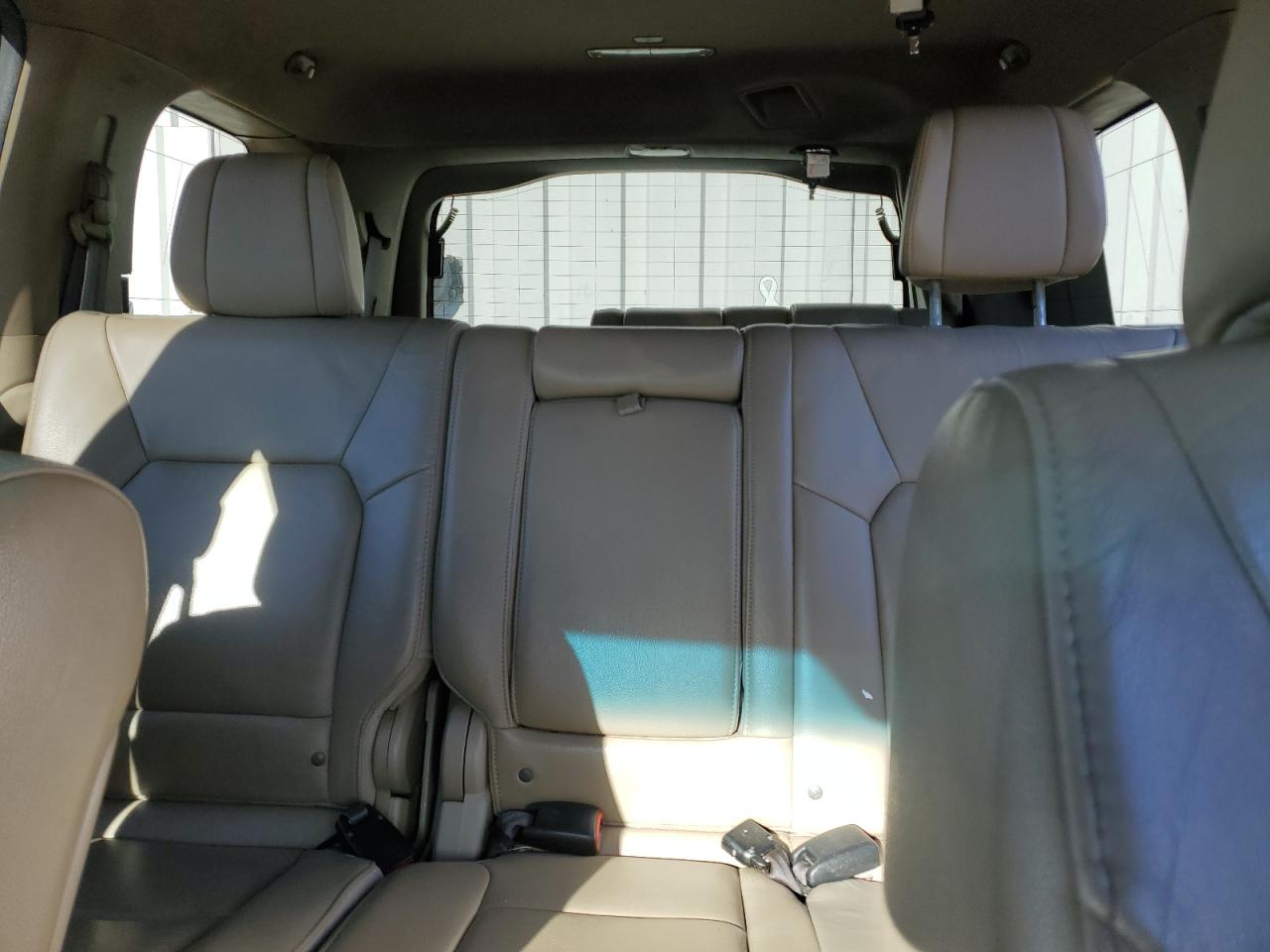 2012 Honda Pilot VIN 5FNYF4H72CB016717 Copart auction photo, rear end / side damage thumbnail 10