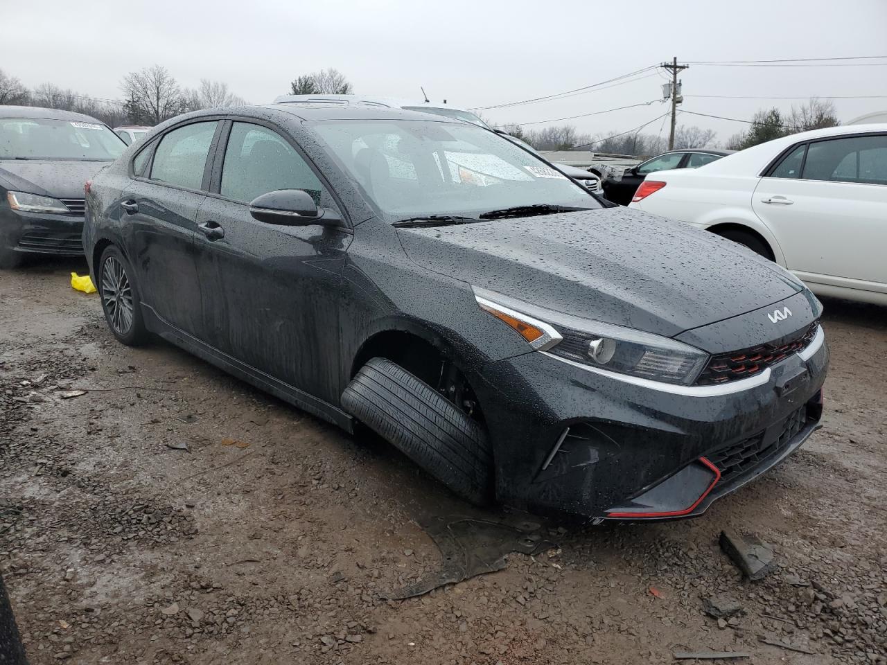 2023 KIA Forte VIN 3KPF54AD0PE531043 Copart auction photo, side damage thumbnail 4