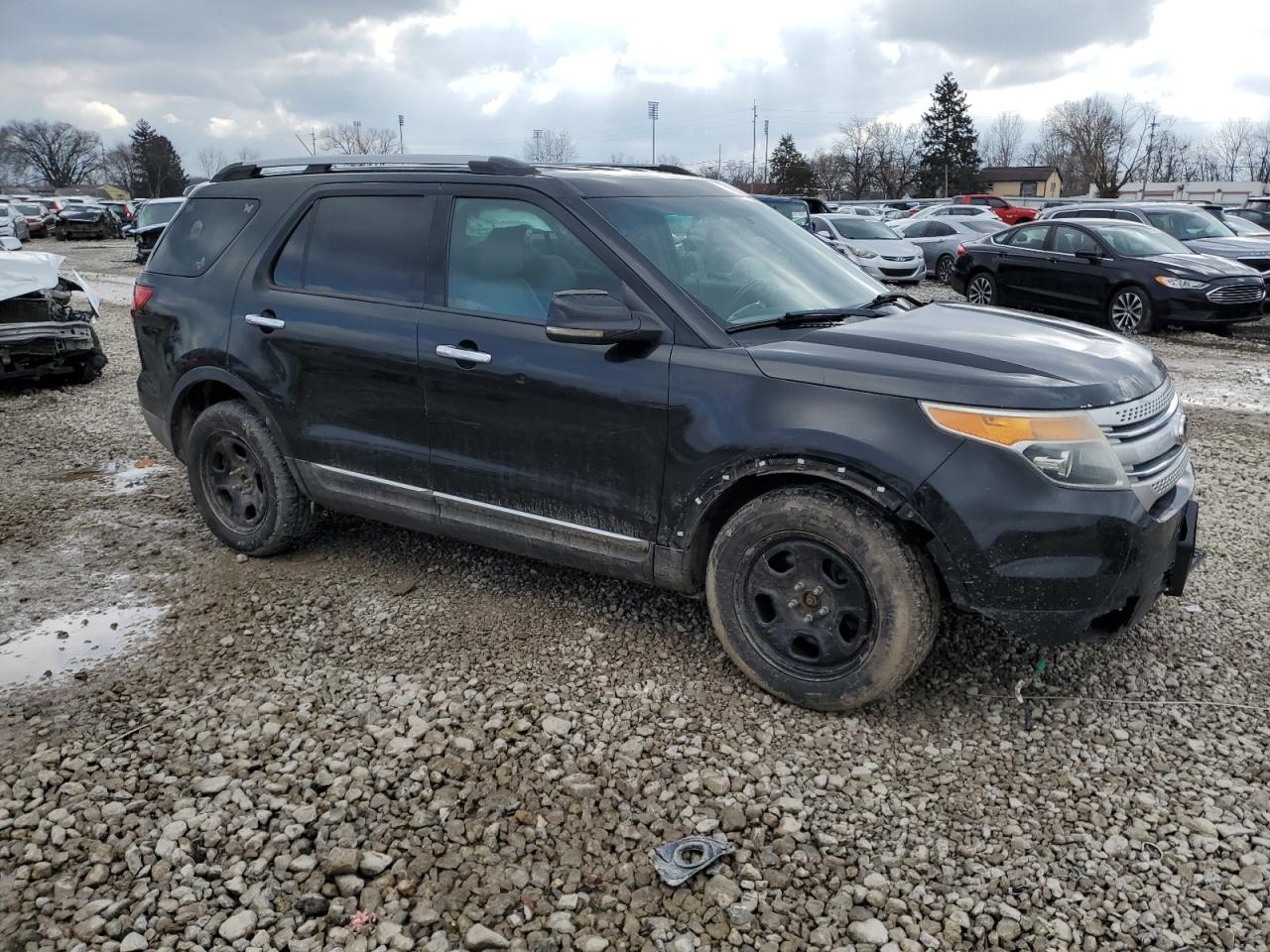 2013 Ford Explorer VIN 1FM5K7D80DGA10786 Copart auction photo, front end damage thumbnail 4