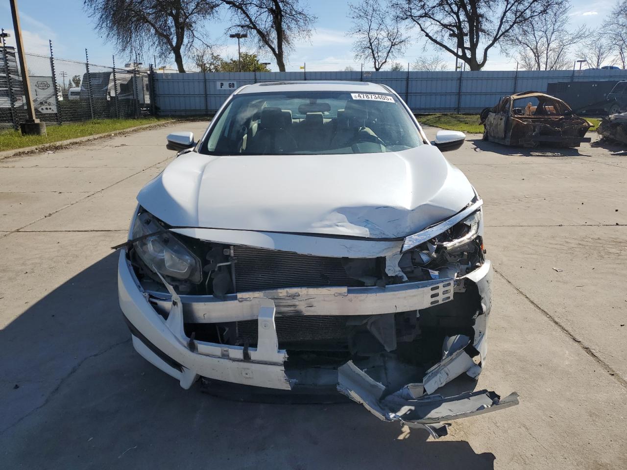 2018 Honda Civic VIN 19XFC2F74JE209249 Copart auction photo, front end damage thumbnail 5