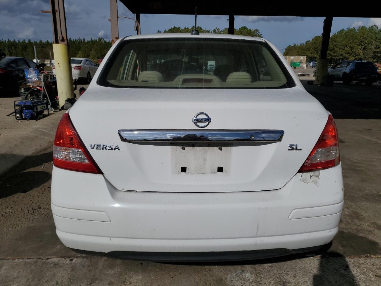 2010 Nissan Versa VIN 3N1BC1APXAL457486 Copart auction photo, front end damage thumbnail 6