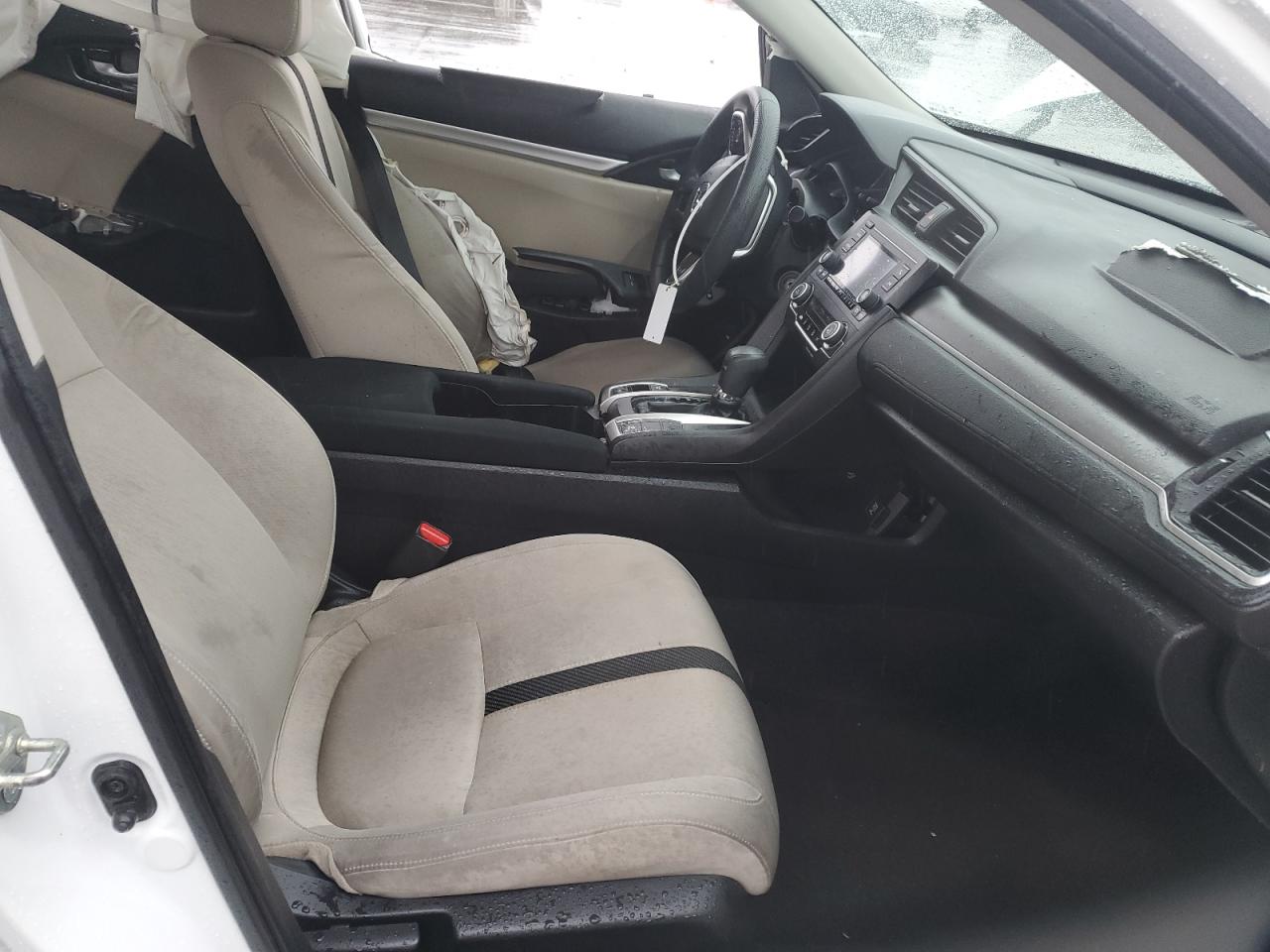 2017 Honda Civic VIN 19XFC2F51HE203949 Copart auction photo, side / rear end damage thumbnail 7