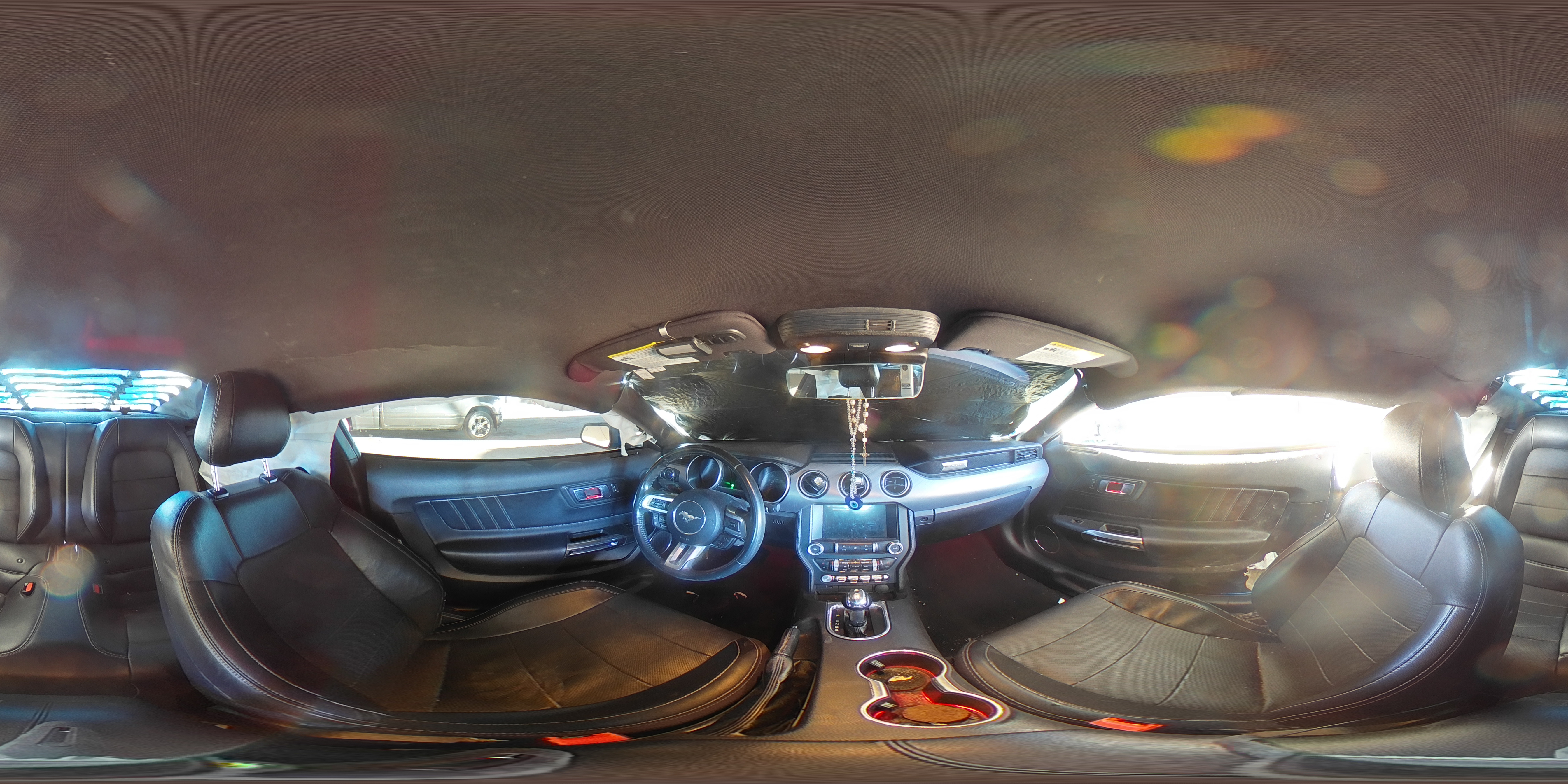 2022 Ford Mustang VIN 1FA6P8CF0N5105044 Copart auction photo, side / rear end damage thumbnail 12