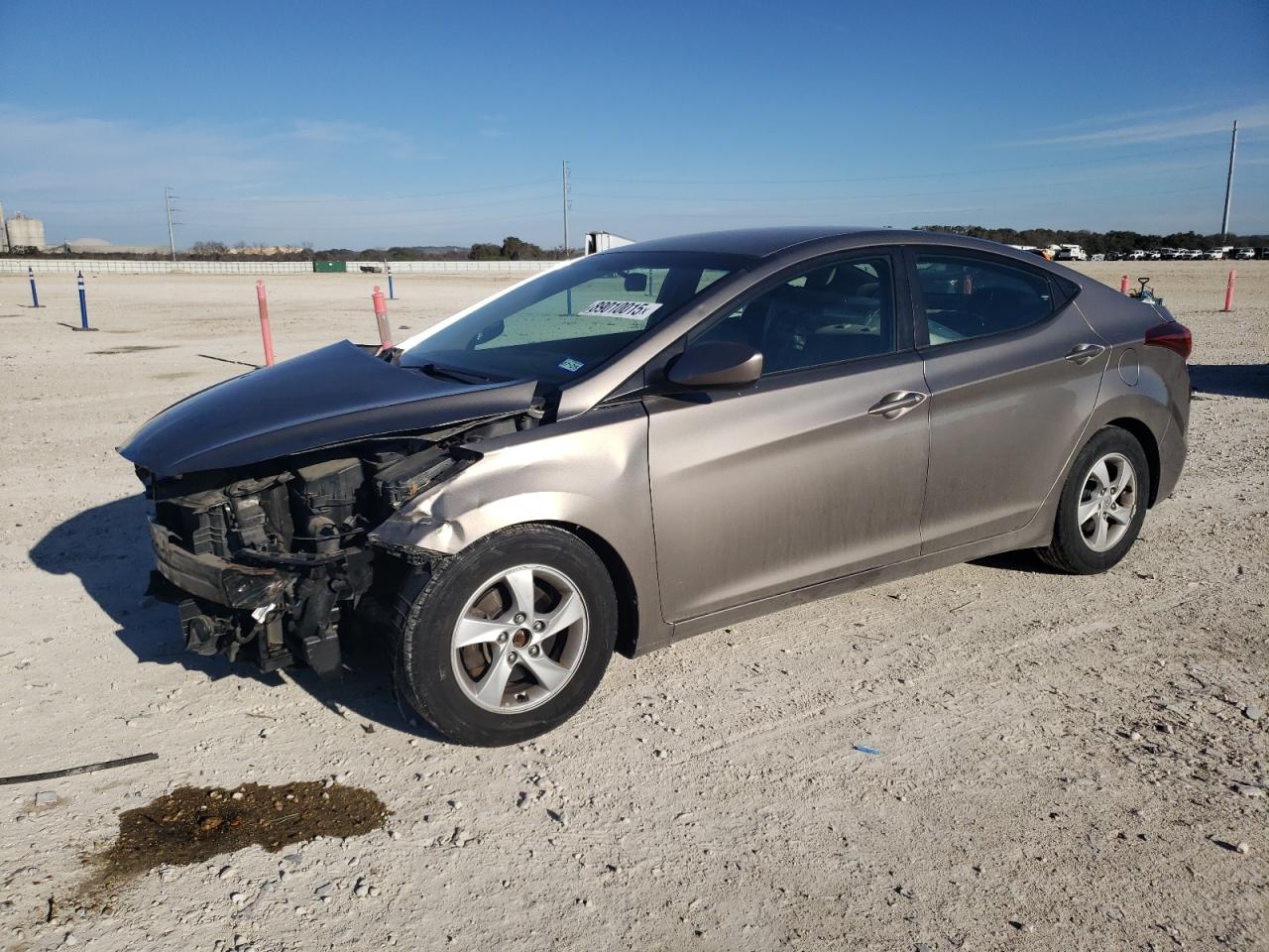 2014 Hyundai Elantra VIN 5NPDH4AE3EH516715