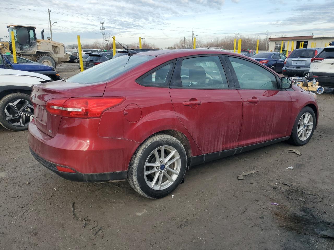2017 Ford Focus VIN 1FADP3F23HL324180 Copart auction photo, front end / minor dent/scratches damage thumbnail 3