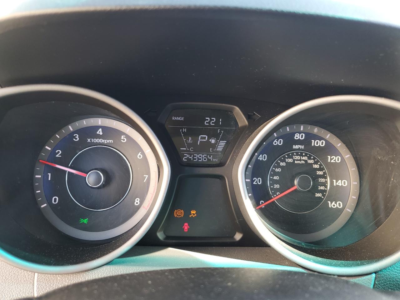 2016 Hyundai Elantra VIN KMHDH4AE6GU584284 Copart auction photo, front end damage thumbnail 9