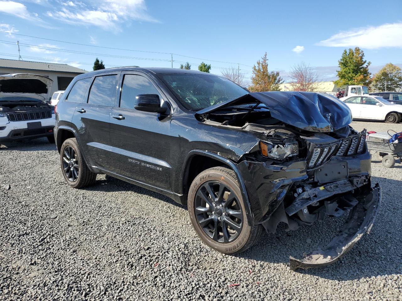 2020 Jeep Grand Cherokee VIN 1C4RJFAGXLC249959 Copart auction photo, front end damage thumbnail 4