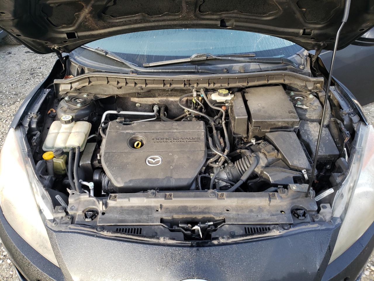 2012 Mazda 3 VIN JM1BL1UG0C1525779 Copart auction photo, front end / undercarriage damage thumbnail 12