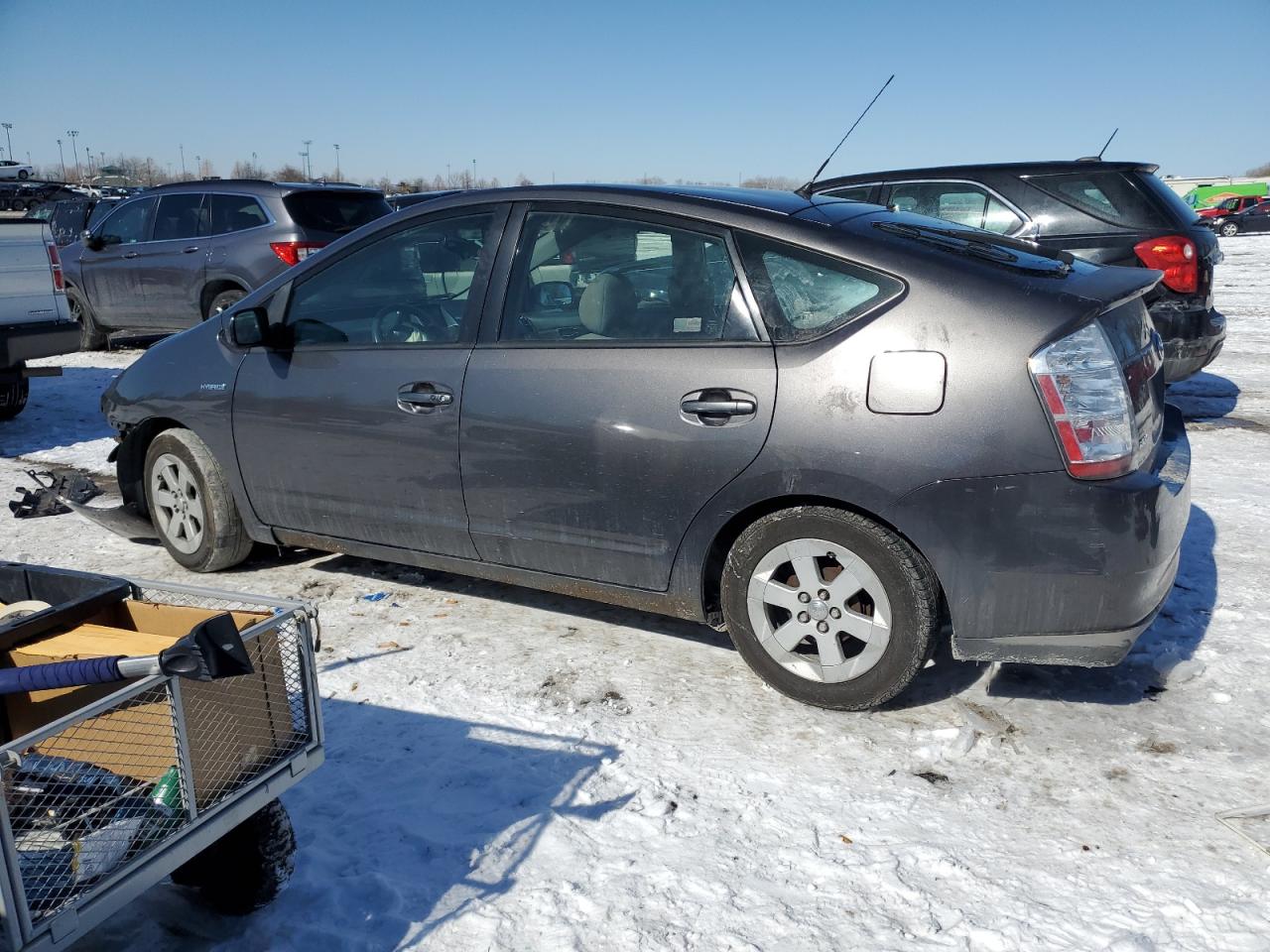 2009 Toyota Prius VIN JTDKB20U493478967 Copart auction photo, front end damage thumbnail 2
