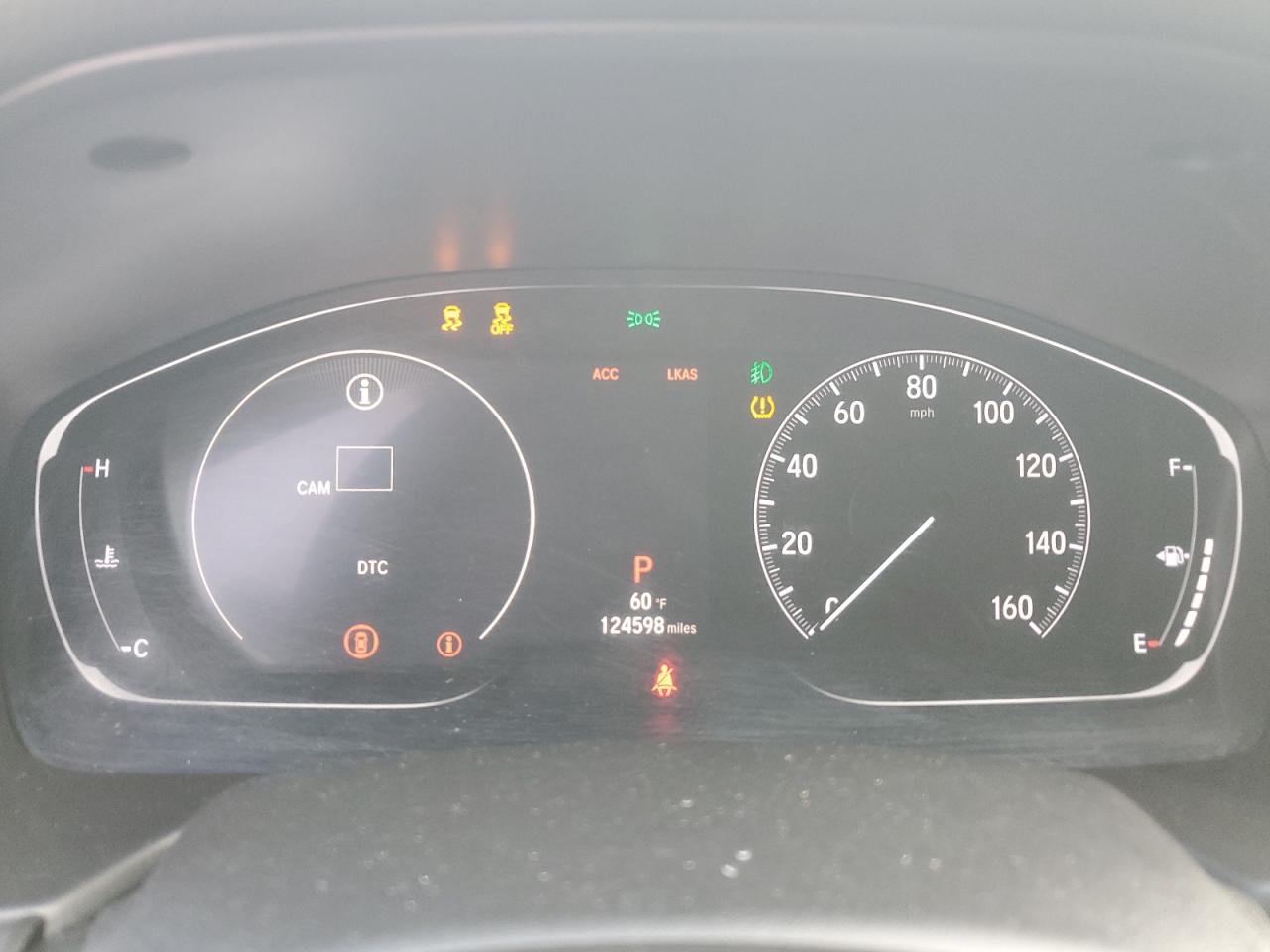 2020 Honda Accord VIN 1HGCV1F34LA071286 Copart auction photo, all over damage thumbnail 9