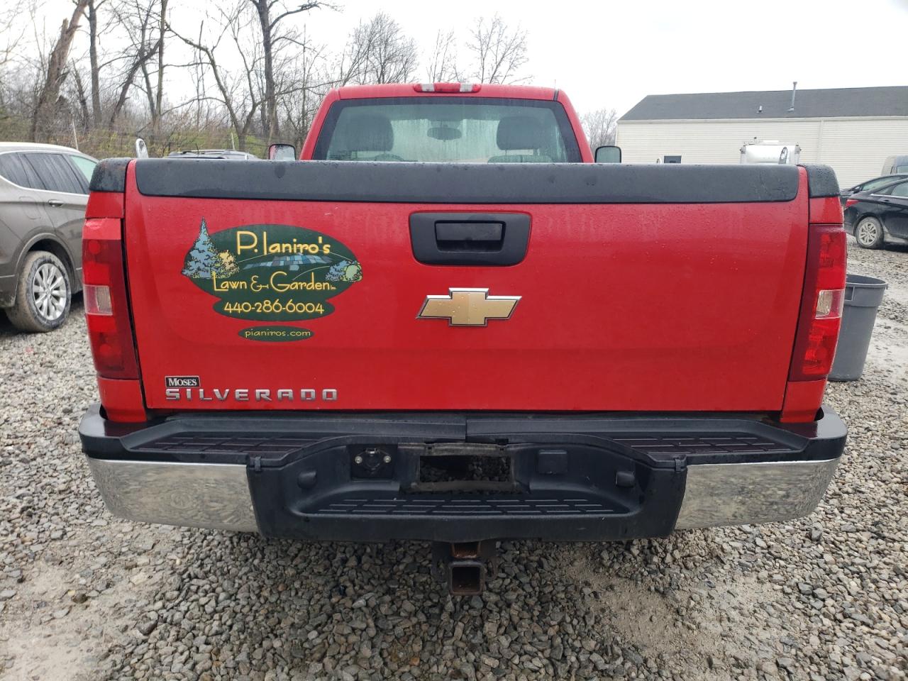 2009 Chevrolet Silverado VIN 1GCHK44K29F142571 Copart auction photo, front end / side damage thumbnail 6