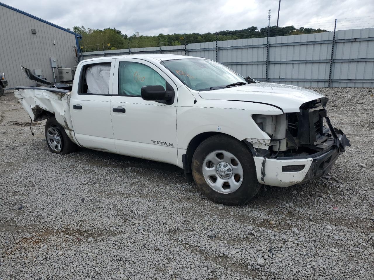 2021 Nissan Titan VIN 1N6AA1EC6MN500664 Copart auction photo, rollover damage thumbnail 4
