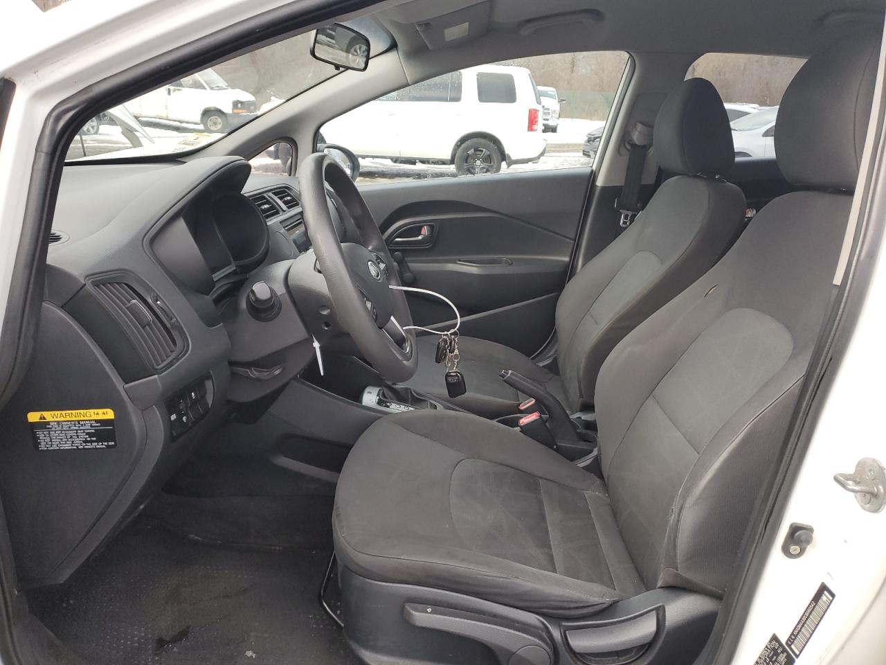 2012 KIA Rio VIN KNADM4A39C6060542 Copart auction photo, minor dent/scratches damage thumbnail 7