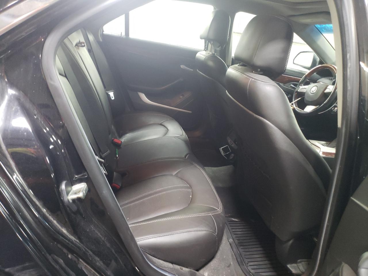 2013 Cadillac CTS VIN 1G6DS5E3XD0160729 Copart auction photo, front end / side damage thumbnail 10