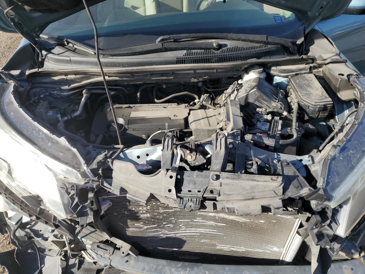 2015 Honda CR-V VIN 5J6RM4H76FL106362 Copart auction photo, front end damage thumbnail 14