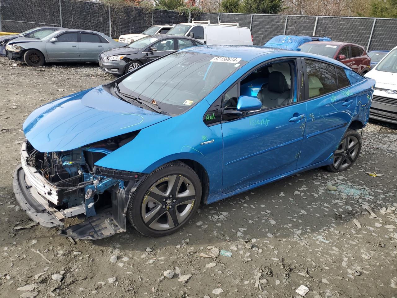2019 Toyota Prius VIN JTDKARFU5K3094348