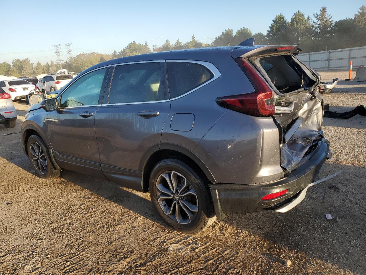 2020 Honda CR-V VIN 5J6RW2H87LL008718 Copart auction photo, front end damage thumbnail 2