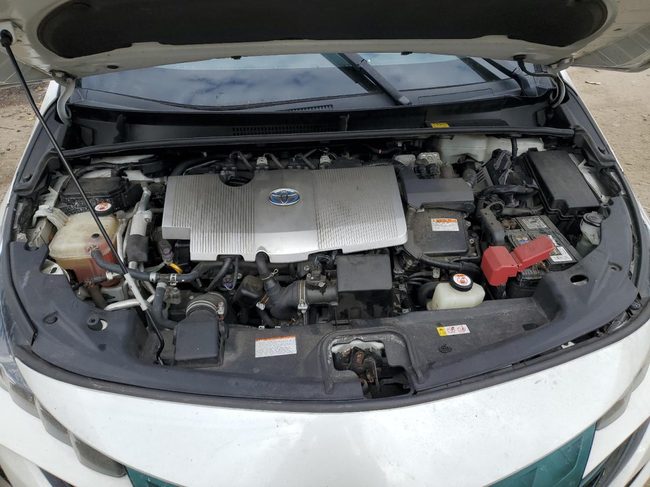 2017 Toyota Prius VIN JTDKARFP2H3045045 Copart auction photo, front end / undercarriage damage thumbnail 11
