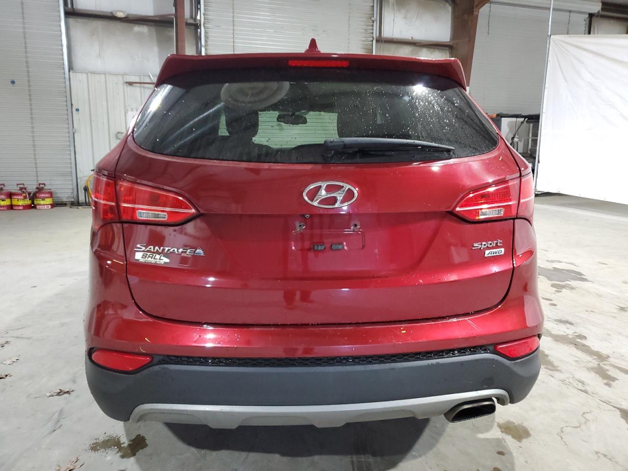 2014 Hyundai Santa Fe VIN 5XYZUDLB7EG231205 Copart auction photo, front end damage thumbnail 6