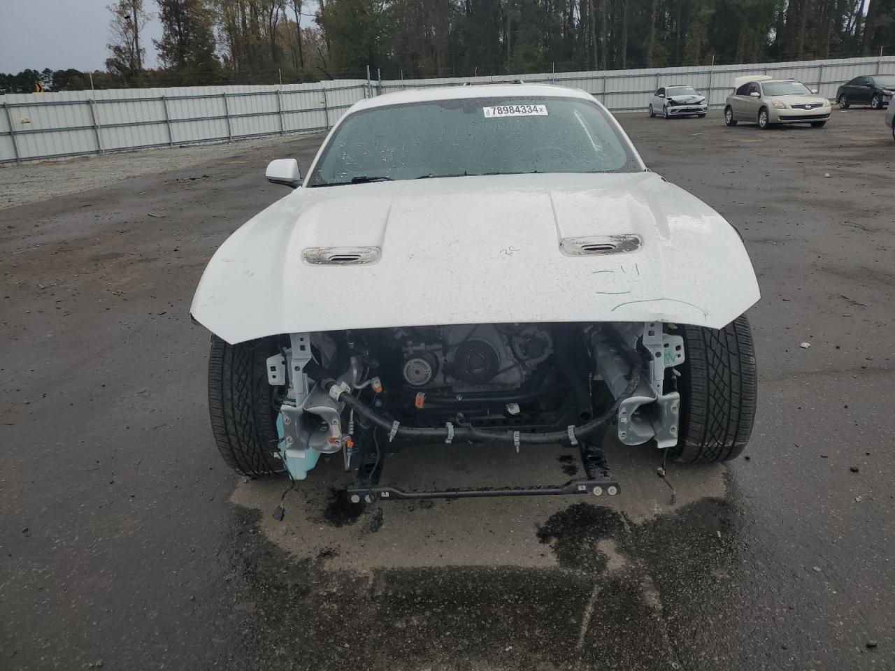 2020 Ford Mustang VIN 1FA6P8TH5L5153766 Copart auction photo, front end damage thumbnail 5