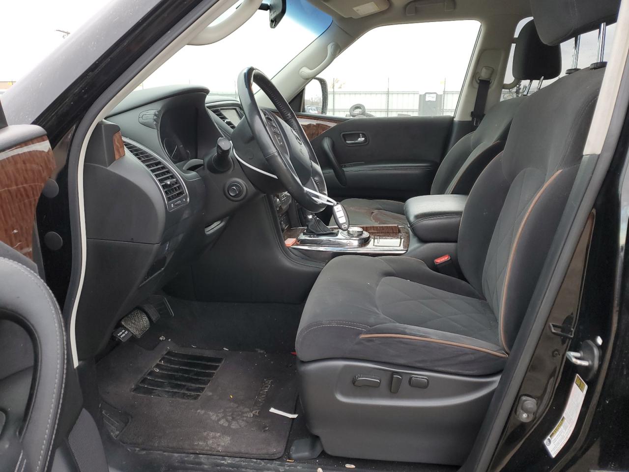 2017 Nissan Armada VIN JN8AY2NCXH9503610 Copart auction photo, vandalism damage thumbnail 7