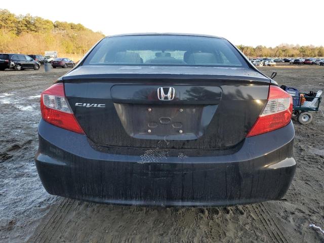 2012 Honda Civic VIN 2HGFB2F8XCH590612 Copart auction photo, front end damage thumbnail 6