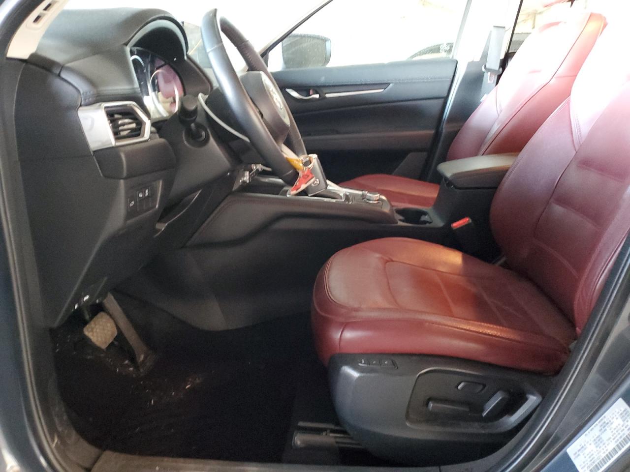 2023 Mazda CX-5 VIN JM3KFBCM5P0180210 Copart auction photo, front end damage thumbnail 7