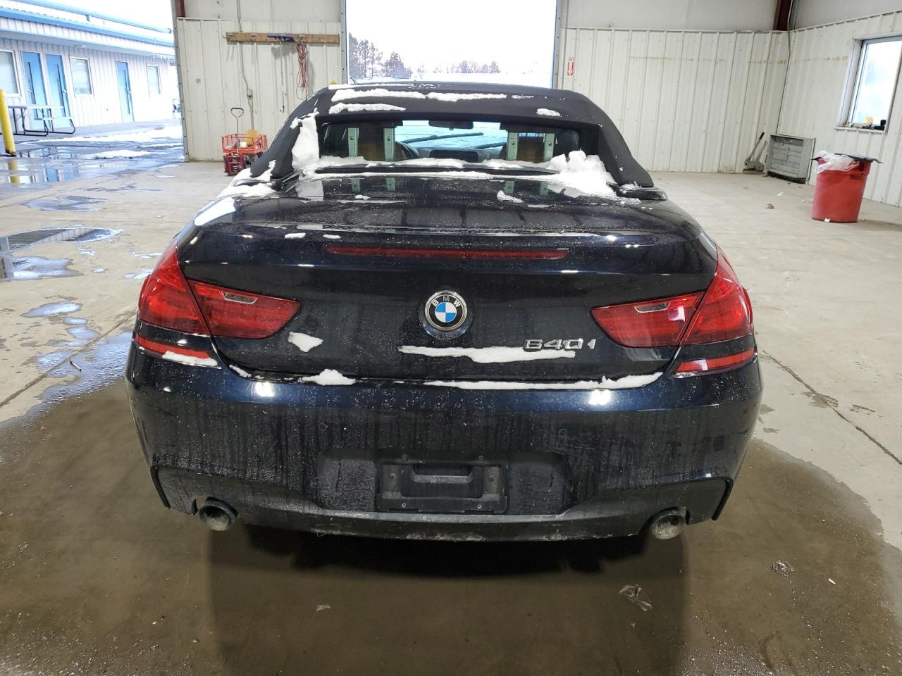 2017 BMW 6er VIN WBA6F1C59HGT83569 Copart auction photo, front end damage thumbnail 6