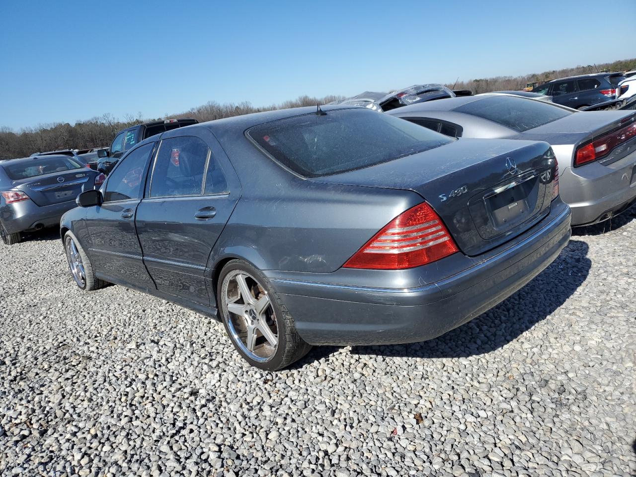 2006 Mercedes-Benz S-klasse VIN WDBNG70J76A462639 Copart auction photo, water/flood damage thumbnail 2