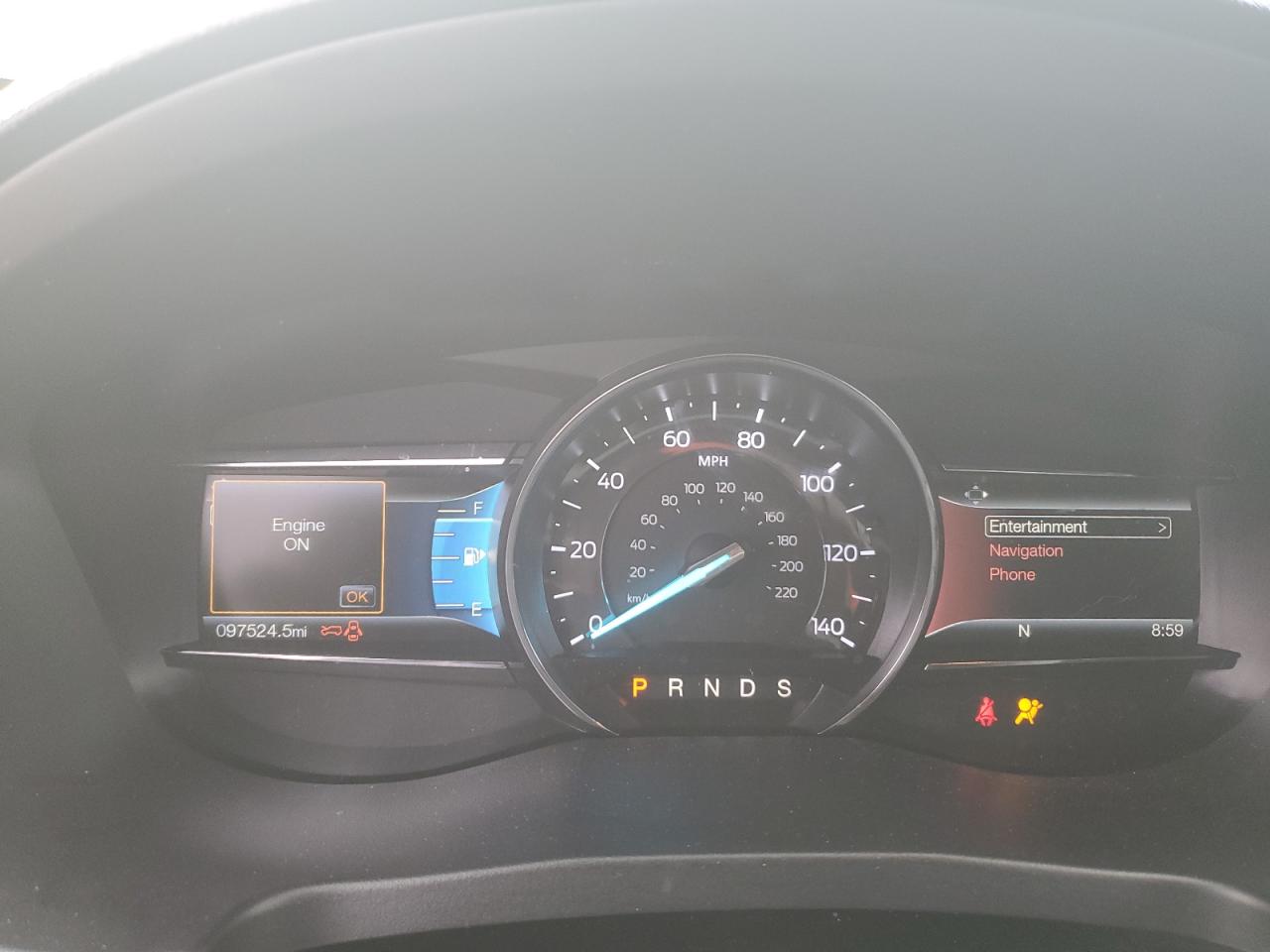 2017 Ford Explorer VIN 1FM5K8F81HGC68257 Copart auction photo, rear end damage thumbnail 9