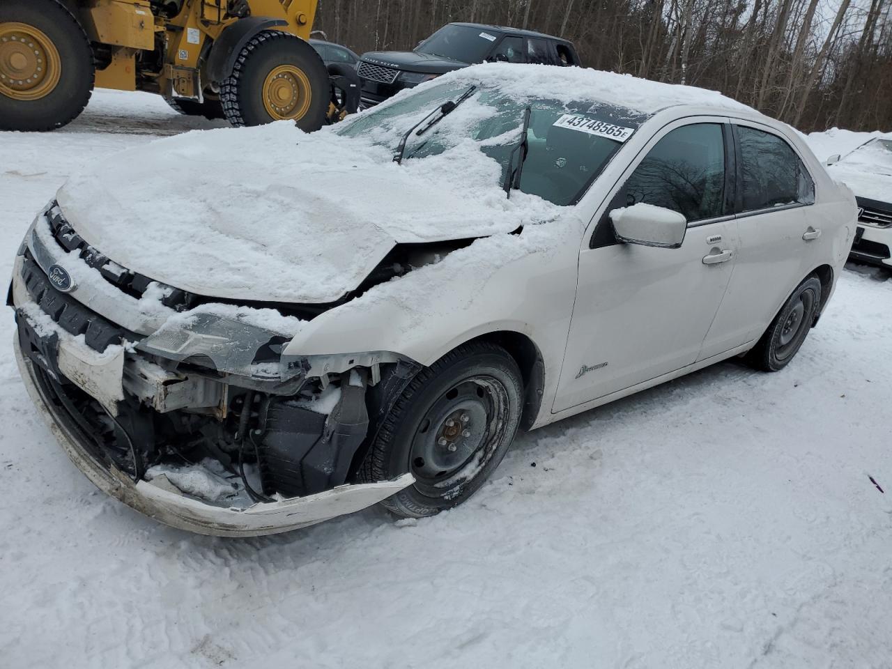 2011 Ford Fusion VIN 3FADP0L37BR345456 - Copart auction photo