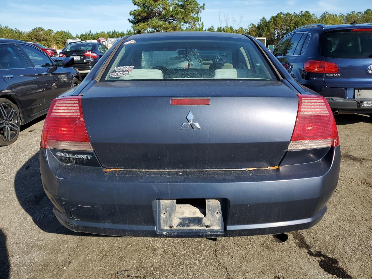 2006 Mitsubishi Galant VIN 4A3AB36F76E015891 Copart auction photo, minor dent/scratches damage thumbnail 6