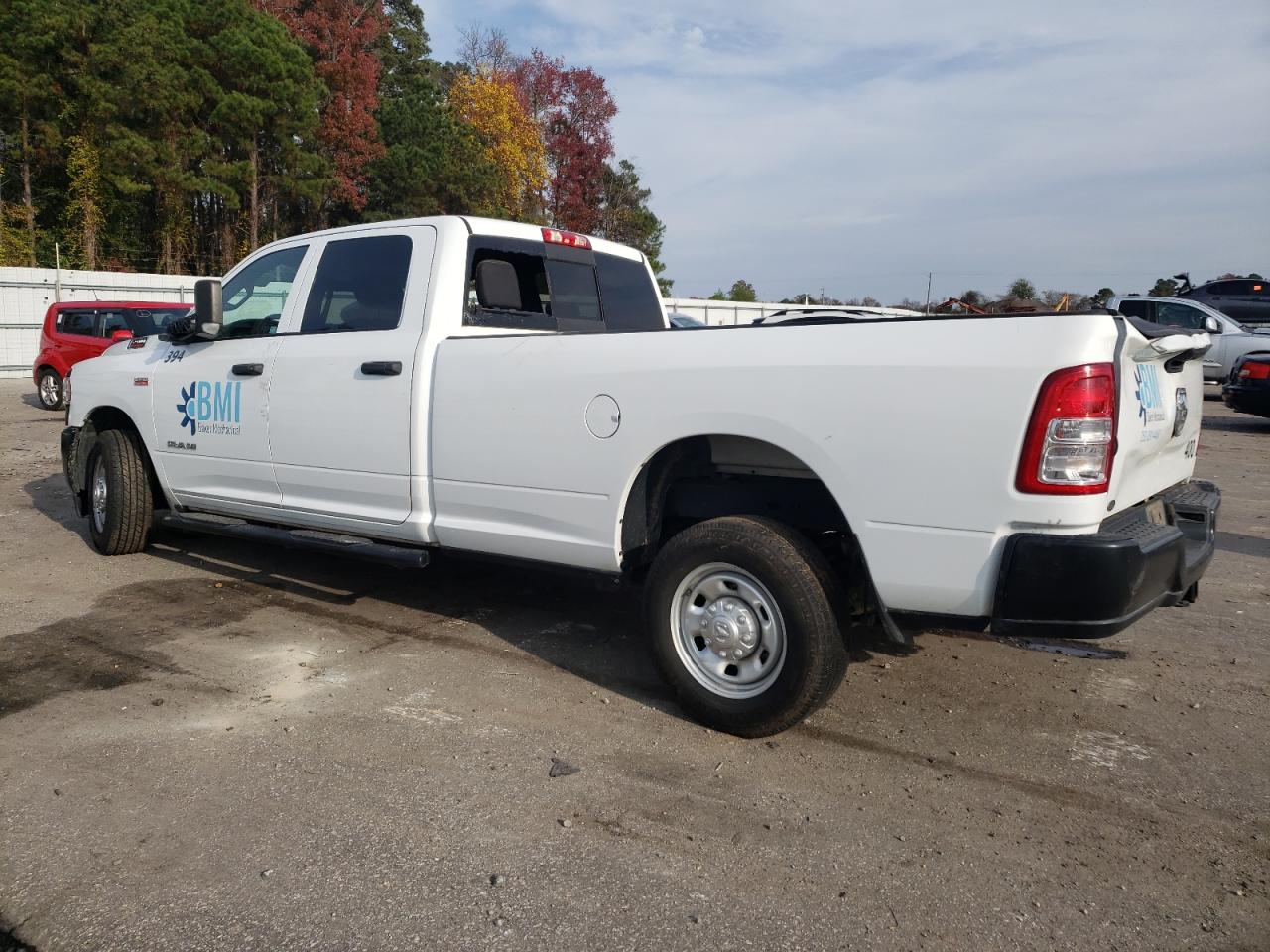 2021 RAM 2500 VIN 3C6UR4HJ2MG570652 Copart auction photo, front end damage thumbnail 2