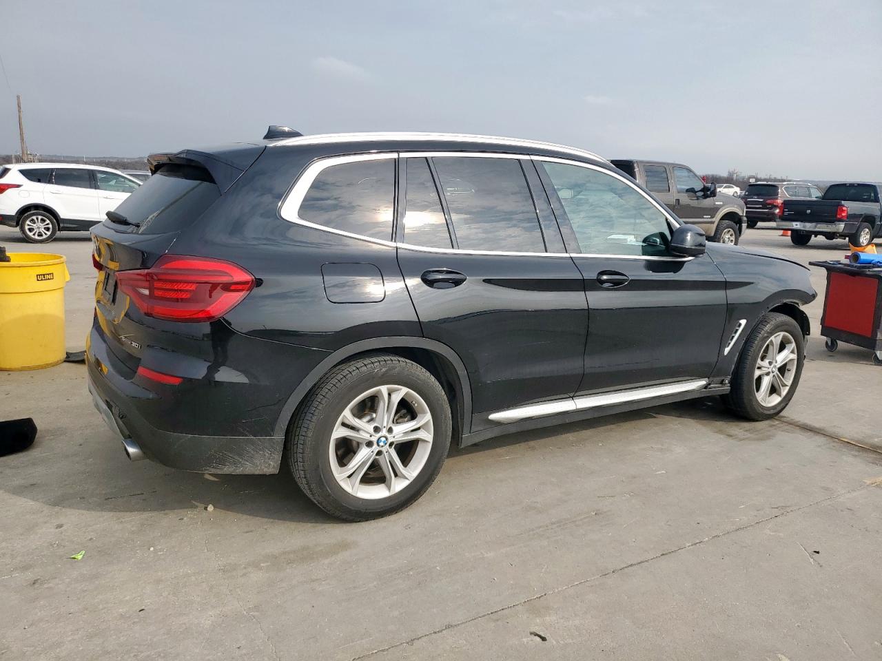 2020 BMW X3 VIN 5UXTY3C02L9C68181 Copart auction photo, front end damage thumbnail 3