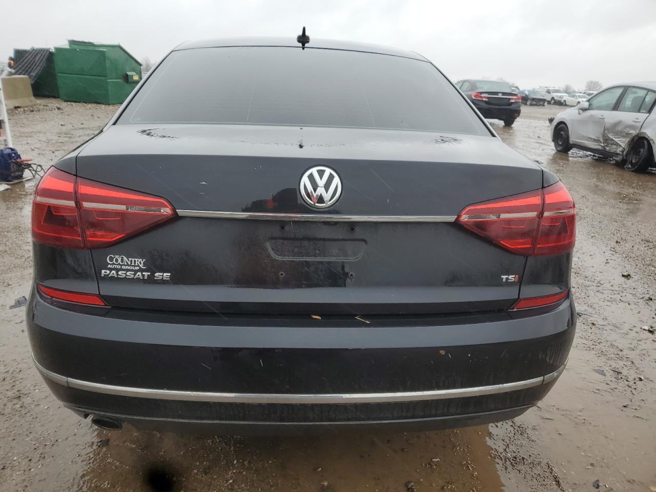 2017 Volkswagen Passat VIN 1VWBT7A35HC005459 Copart auction photo, front end / minor dent/scratches damage thumbnail 6