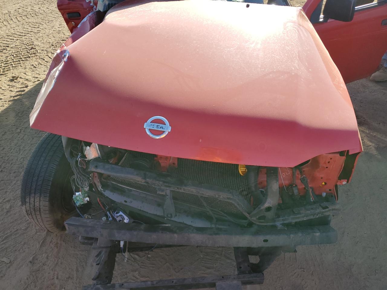 2004 Nissan Navara (Frontier) VIN 1N6DD26T94C434227 Copart auction photo, side / front end damage thumbnail 12