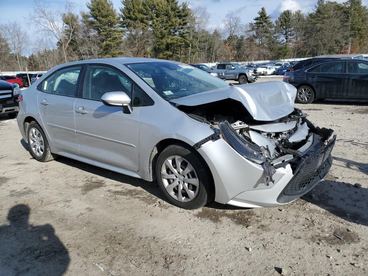 2022 Toyota Corolla VIN JTDEPMAEXNJ194296 Copart auction photo, front end damage thumbnail 4