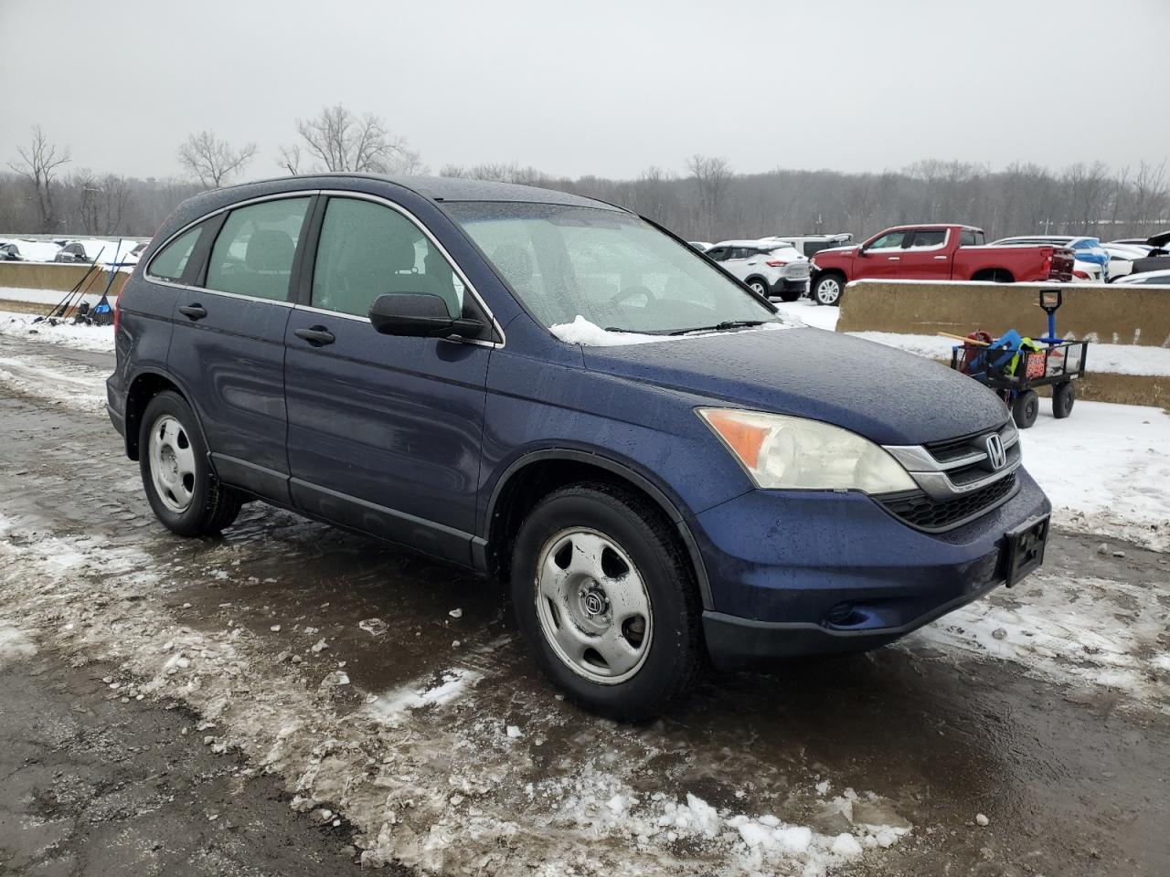 2011 Honda CR-V VIN 5J6RE4H32BL005128 Copart auction photo, all over damage thumbnail 4