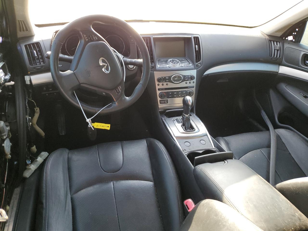 2011 Infiniti G VIN JN1DV6AP3BM600706 Copart auction photo, vandalism damage thumbnail 8