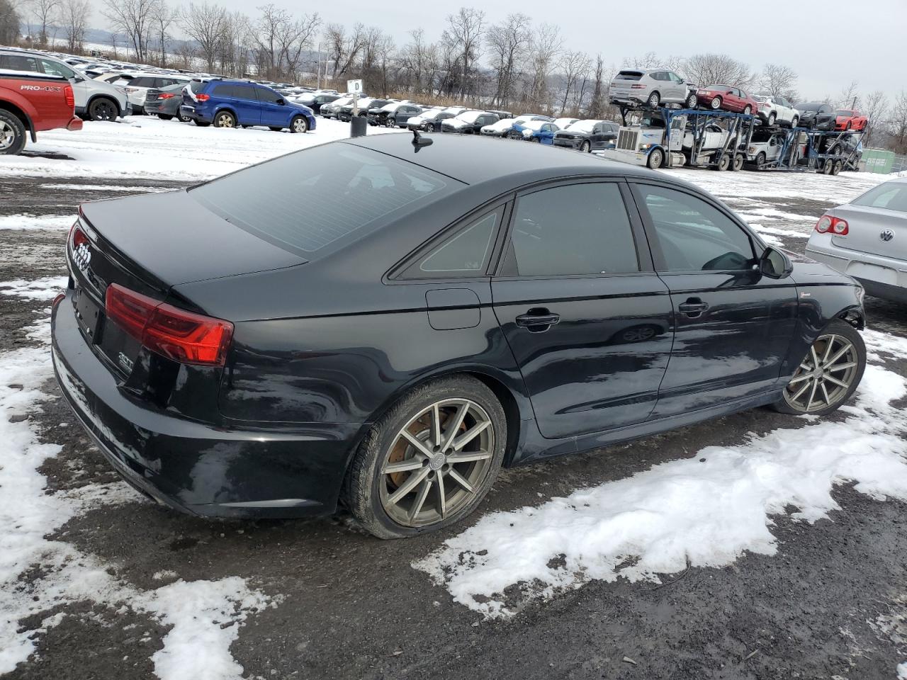 2017 Audi A6 VIN WAUH2AFC1HN128960 Copart auction photo, front end / minor dent/scratches damage thumbnail 3