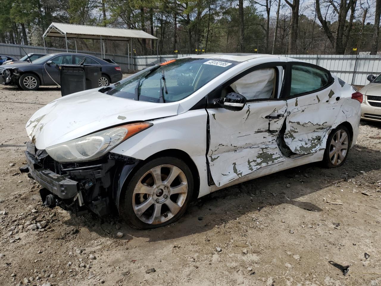 2013 Hyundai Elantra VIN 5NPDH4AE9DH358170