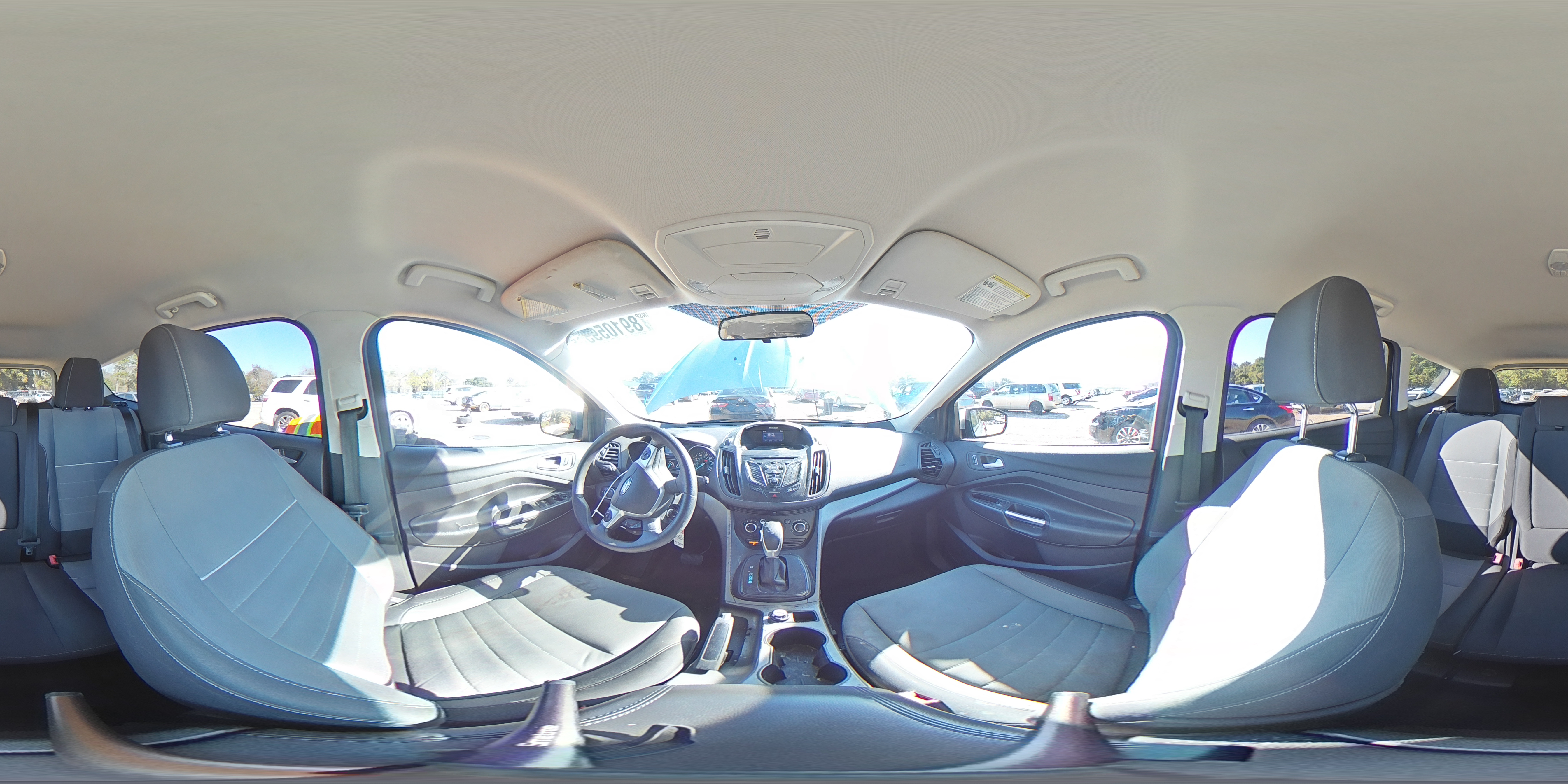 2015 Ford Escape VIN 1FMCU0GX1FUC41812 Copart auction photo, rear end damage thumbnail 13