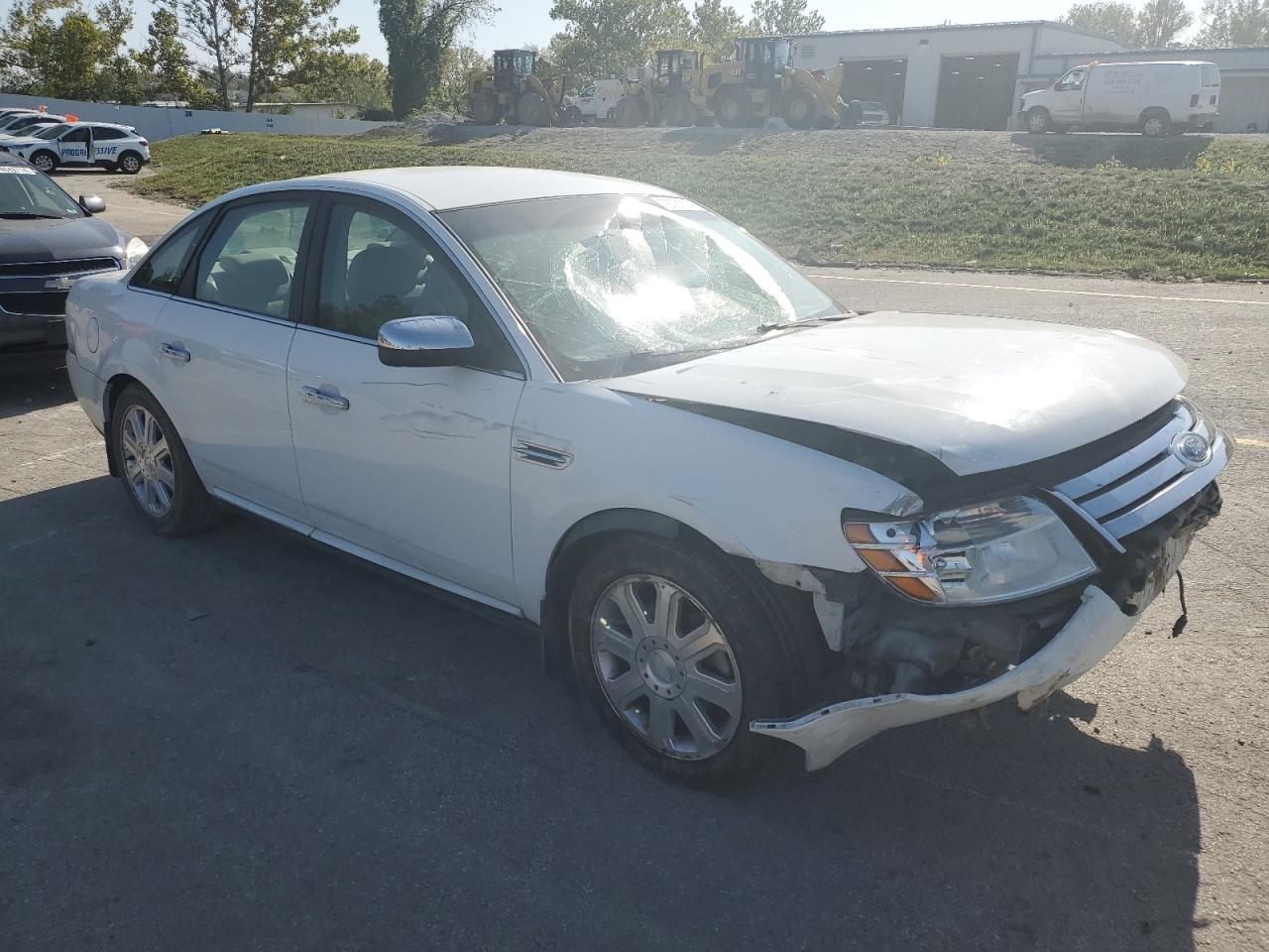 2008 Ford Taurus VIN 1FAHP25W98G113302 Copart auction photo, front end damage thumbnail 4