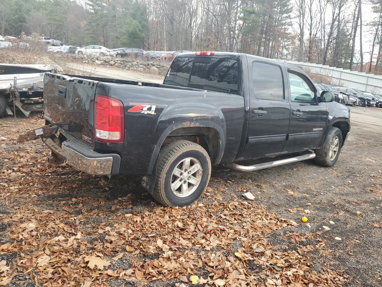 2012 GMC Sierra VIN 3GTP2VE77CG214771 Copart auction photo, rear end / mechanical damage thumbnail 3