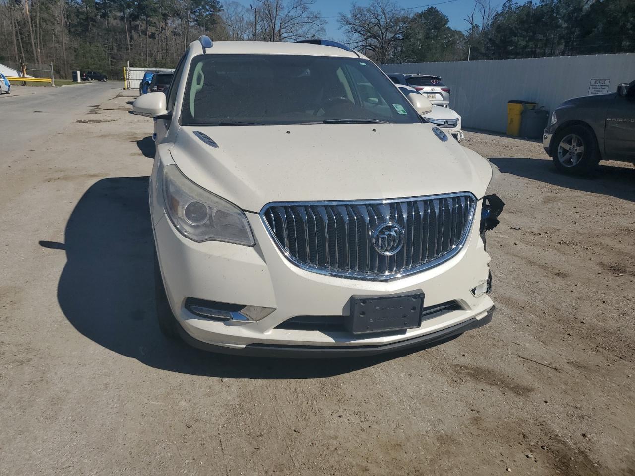 2014 Buick Enclave VIN 5GAKRBKD7EJ358340 Copart auction photo, front end damage thumbnail 5